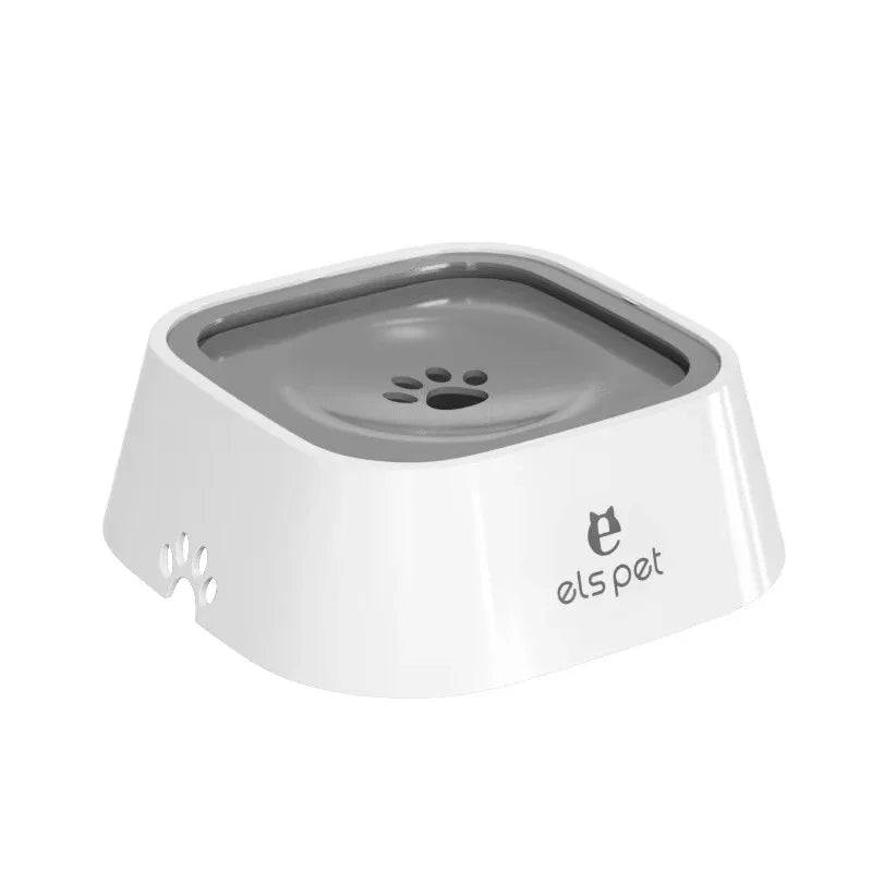Spill-Proof Dog Water Bowl – 35oz (1L) Slow Drinking Design, Perfect for Travel & Vehicles.