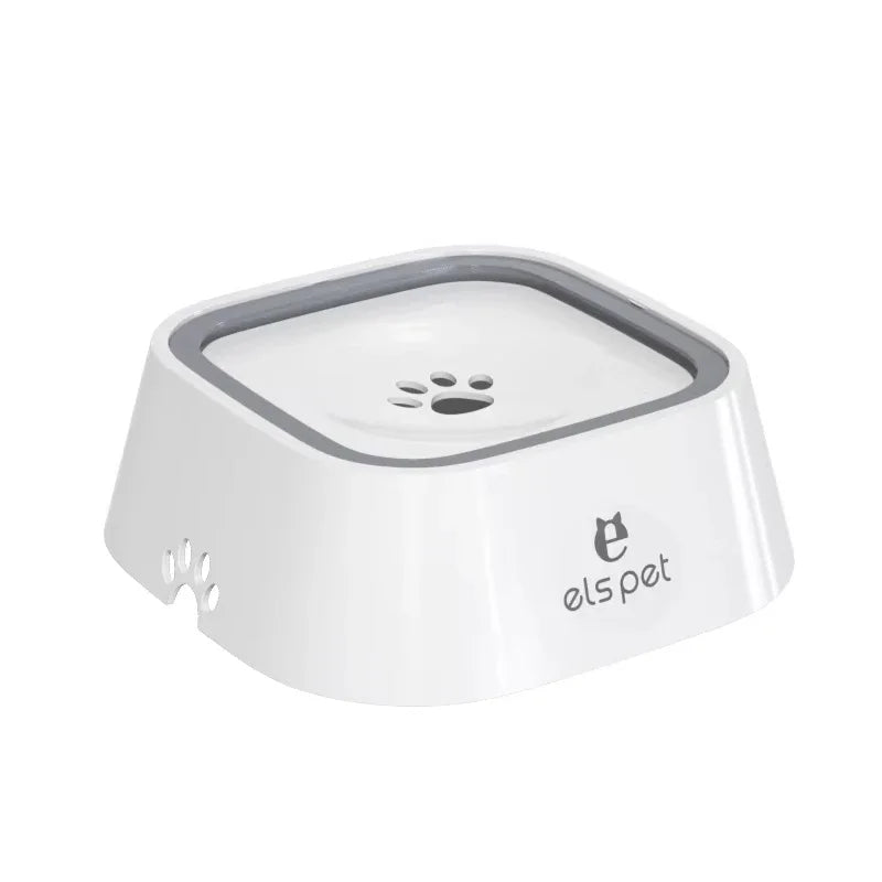 Spill-Proof Dog Water Bowl – 35oz (1L) Slow Drinking Design, Perfect for Travel & Vehicles.