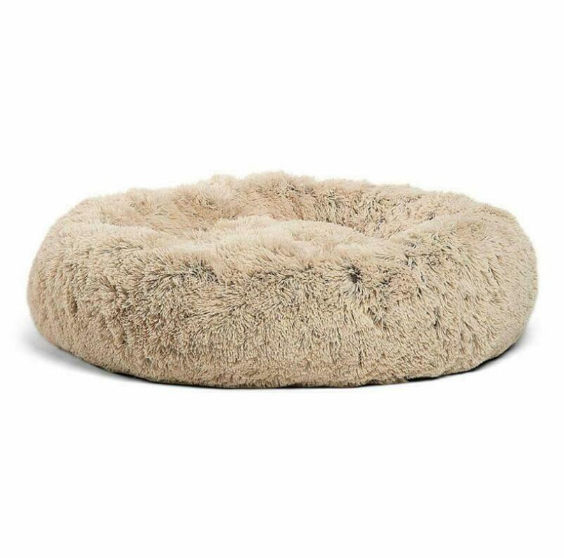 Cozy Round Dog Bed for Small Dogs – Plush Pet Nest Mat, Perfect for Puppies & Cats