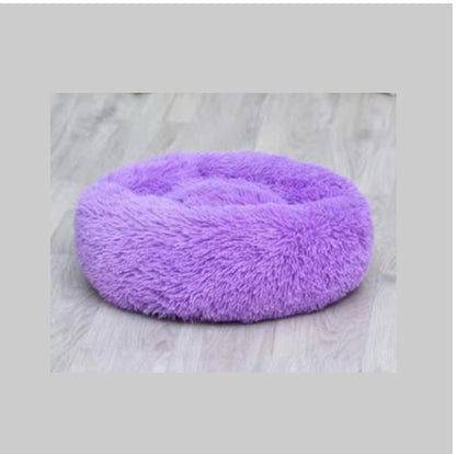 Cozy Round Dog Bed for Small Dogs – Plush Pet Nest Mat, Perfect for Puppies & Cats