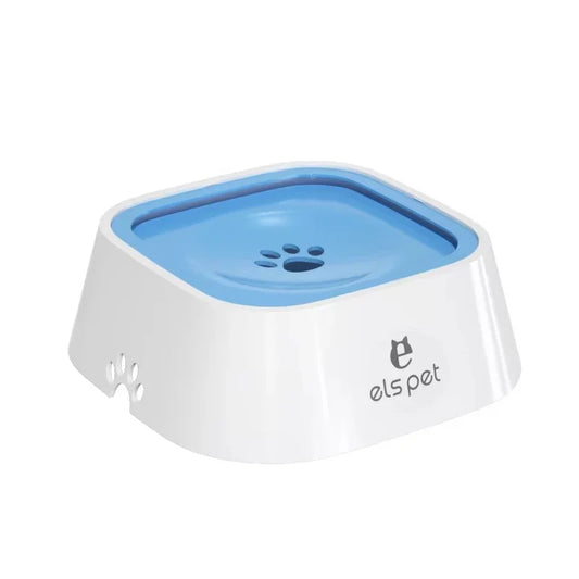 Spill-Proof Dog Water Bowl – 35oz (1L) Slow Drinking Design, Perfect for Travel & Vehicles.